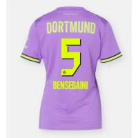Stroje piłkarskie Borussia Dortmund Ramy Bensebaini #5 Koszulka Trzeciej dla damskie 2026-27 Krótki Rękaw